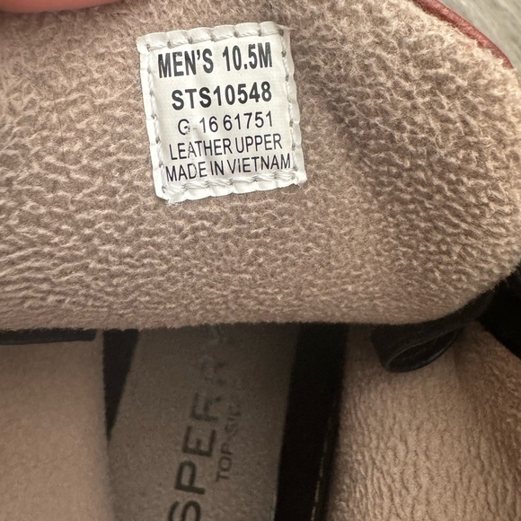 Men's Sperry Brown and Black Waterproof Duck Boots - Classic Lace-Up - Picture 8 of 8